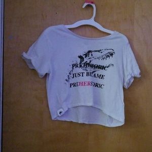 Jurasic World Crop Top